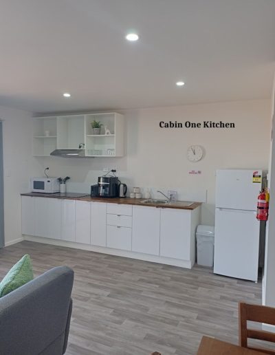 Cabin one Kitchen