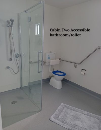 Cabin two bathroom toilet