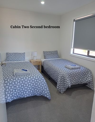 Cabin two second bedroom