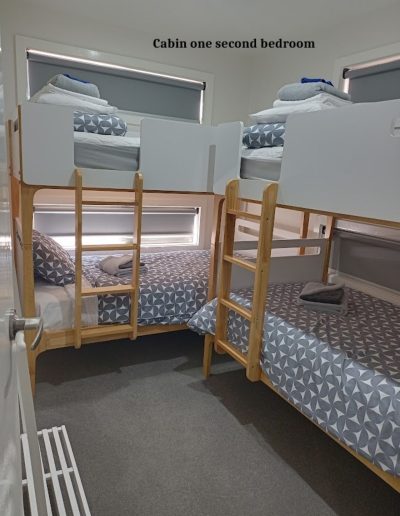 cabin one second bedroom